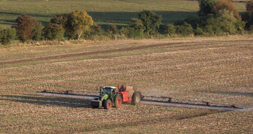 Veículo que faz parte da indústria de fertilizantes